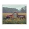 Stupell Industries Rustic Pickup in Country Meadow Framed Giclee By Steve Hunziker